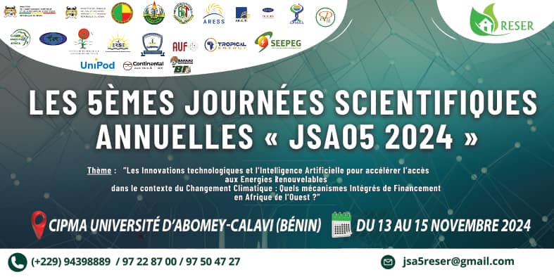 Journées Scientifiques du RESER N•5